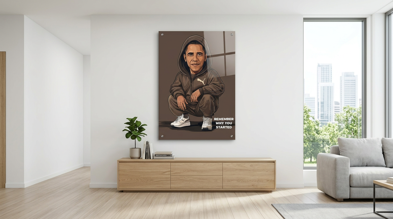 Obama Swag Acrylic Banner
