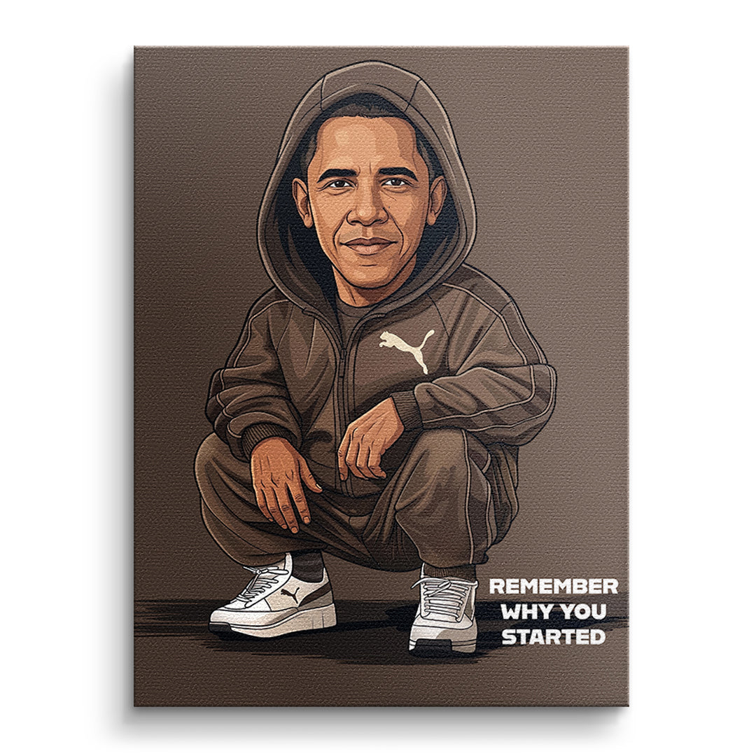 Obama Swag Leinwandbild
