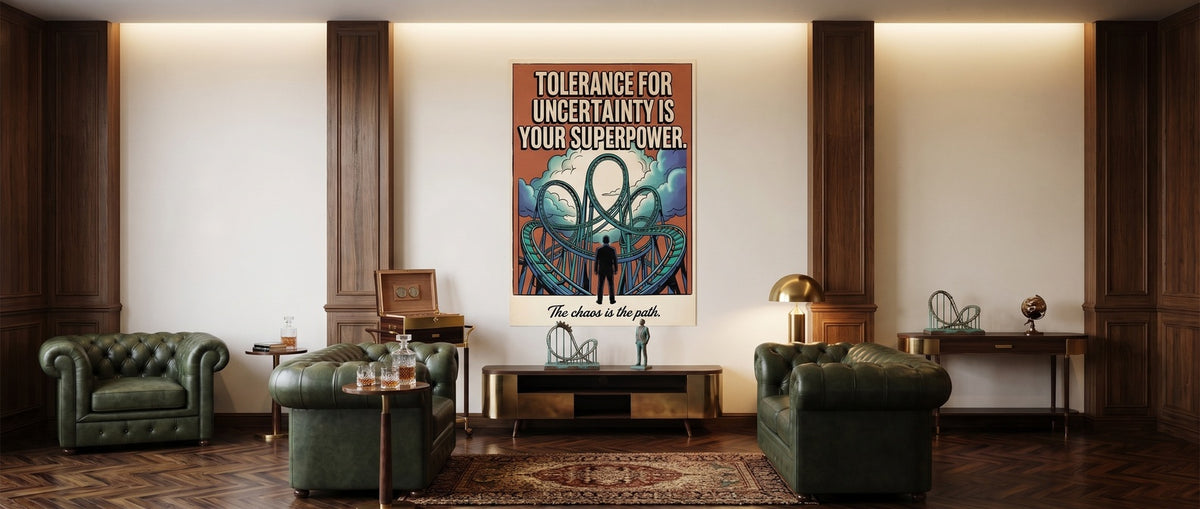 Poster Tolerance For Uncertainty Website Banner