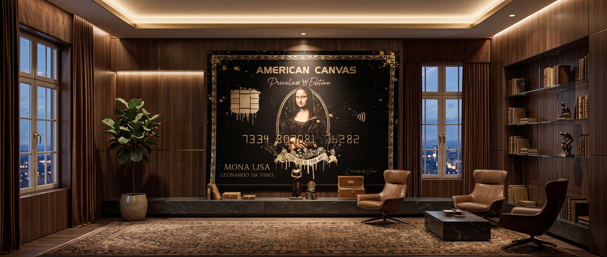 Poster Royal American Canvas – Mona Lisa Website Banner