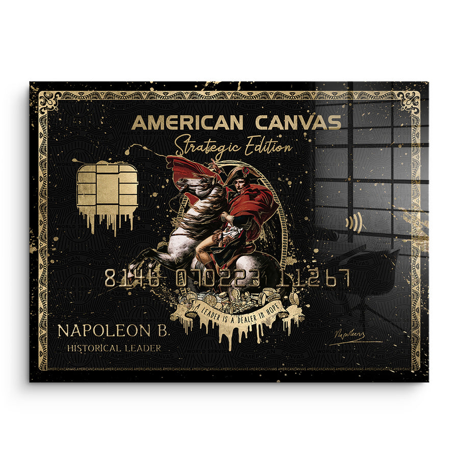 Royal American Canvas – Napoleon - Acrylglas – Vorderseite