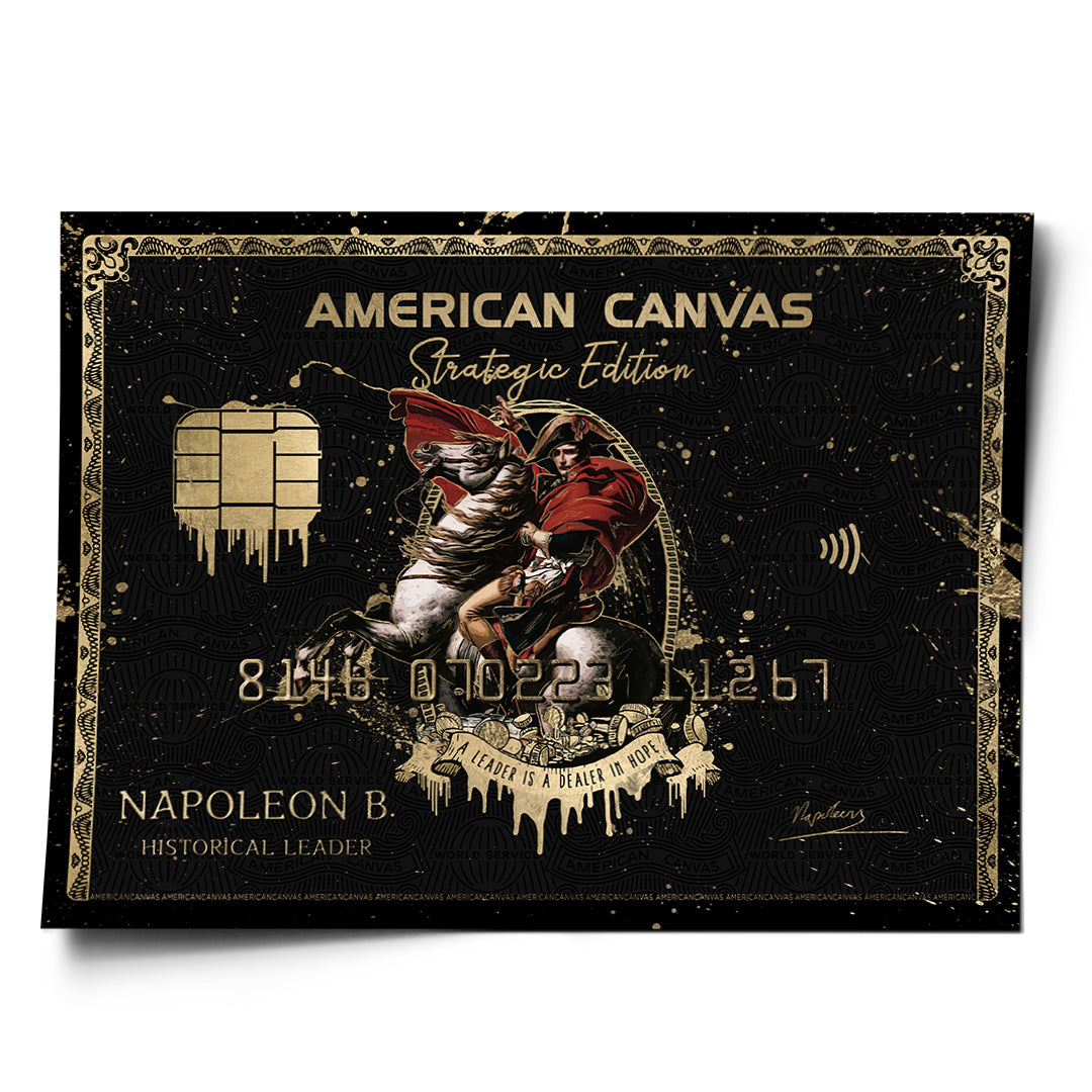 DOTCOMCANVAS Poster Royal American Canvas Napoleon