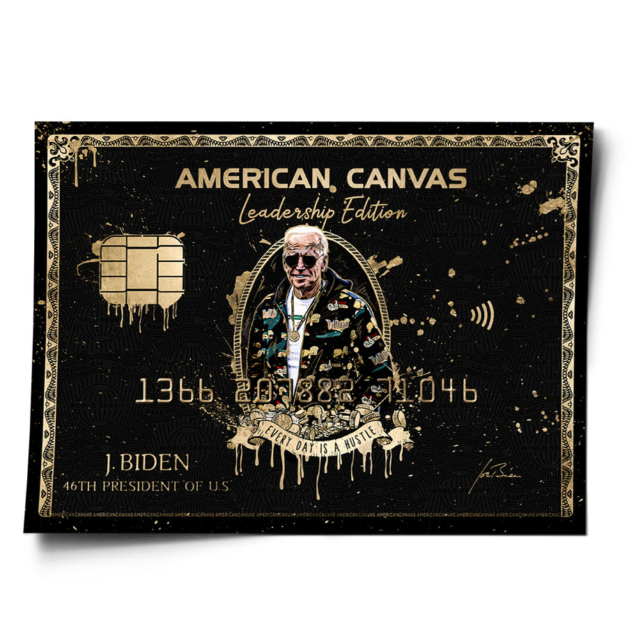 Royal American Canvas – Joe Biden – Poster – front
