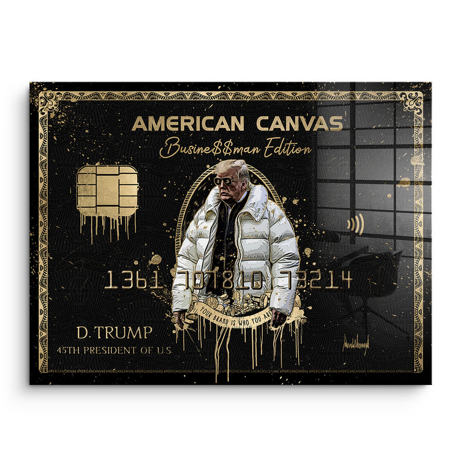 Royal American Canvas – Trump – Acrylic Glass – front