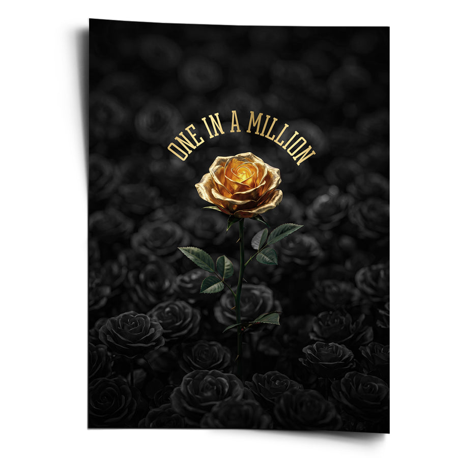 One in a Million - Poster – Vorderseite
