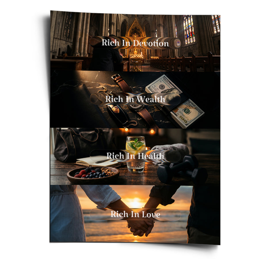 Rich In Life - Poster – Vorderseite