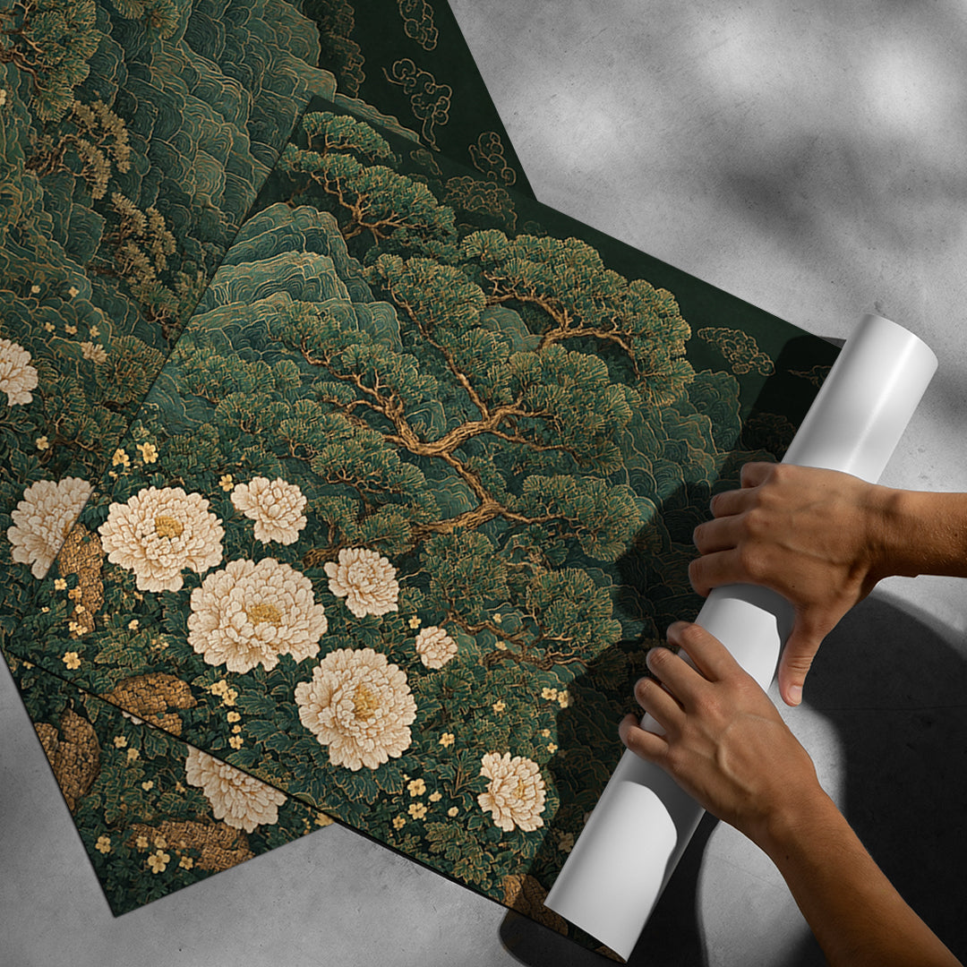 Aufgerolltes Poster Beautiful Garden