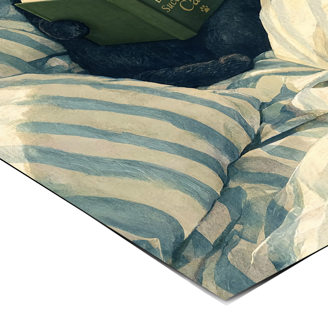 Eckdetail des Posters How to Become a Successful Cat