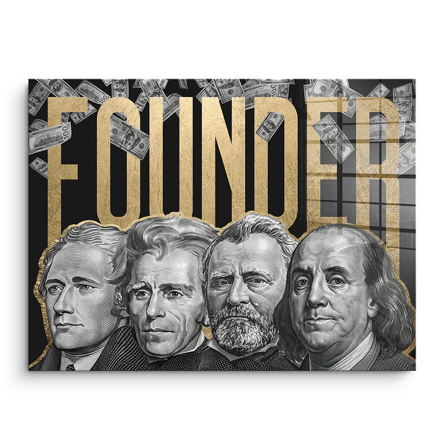Founder - Acrylic Glass – front