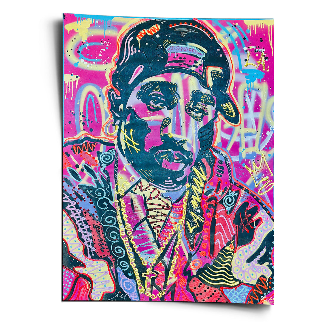 DOTCOMCANVAS Poster Neon Gentleman