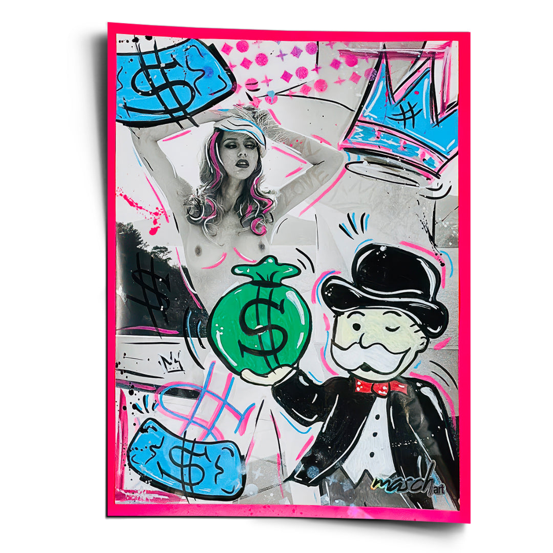 DOTCOMCANVAS Poster Money Talks