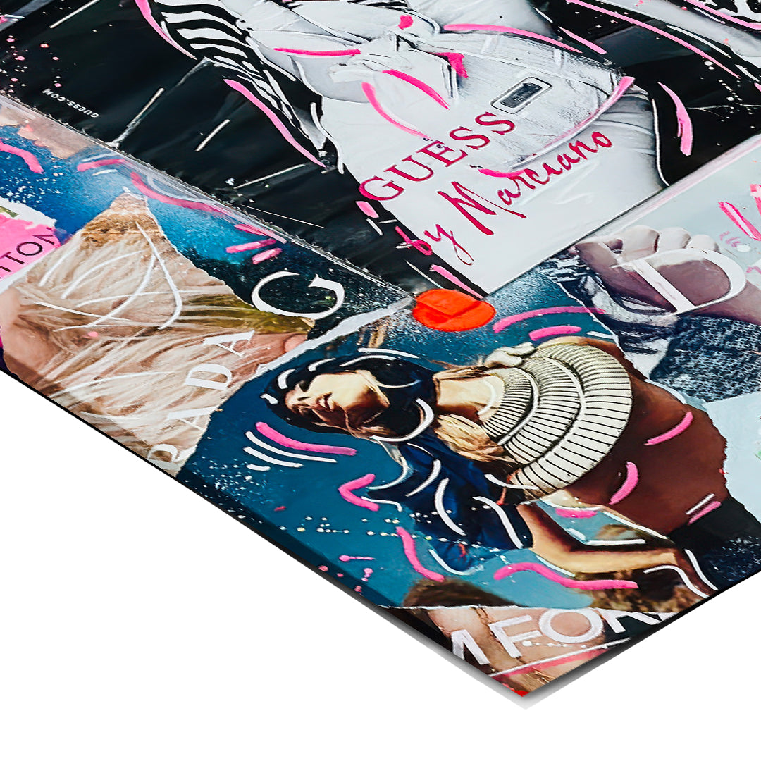 Eckdetail des Posters Runway Riches