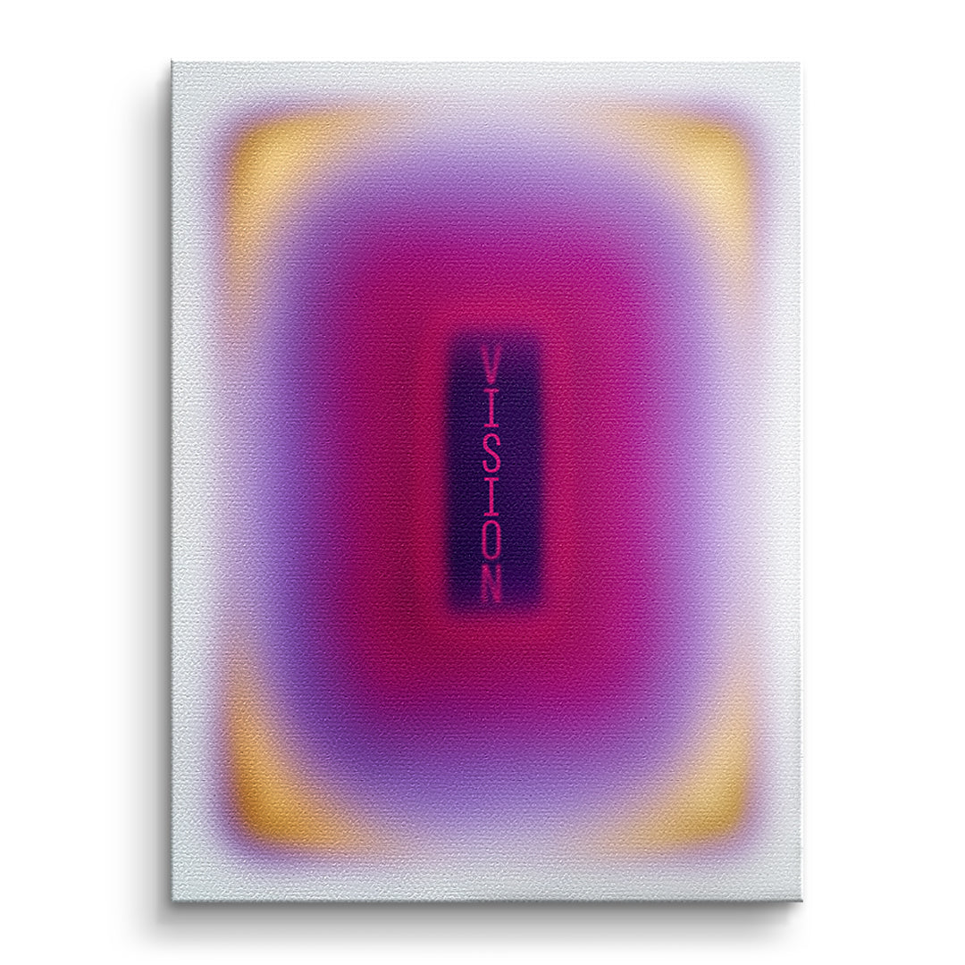 DOTCOMCANVAS Leinwandbild Vision Aura ohne Rahmen