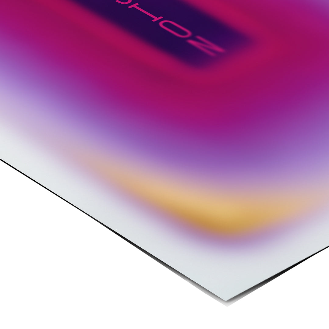 Eckdetail des Posters Vision Aura