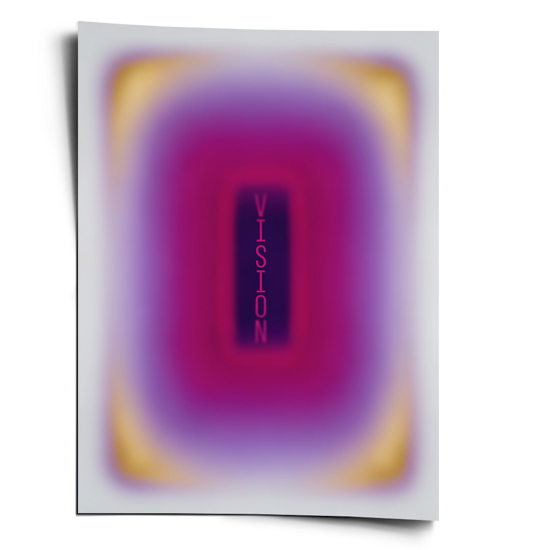 DOTCOMCANVAS Poster Vision Aura