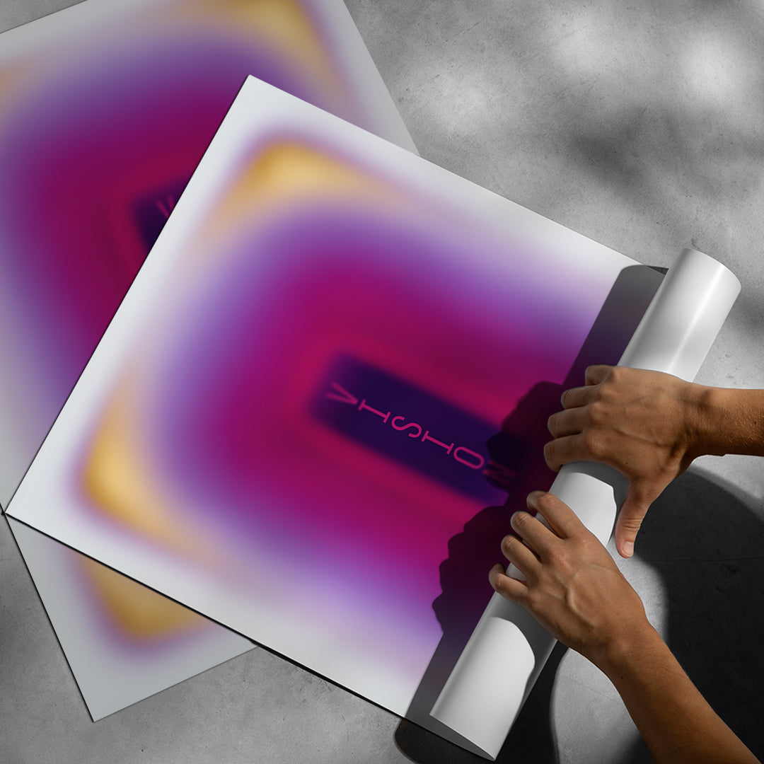 Aufgerolltes Poster Vision Aura