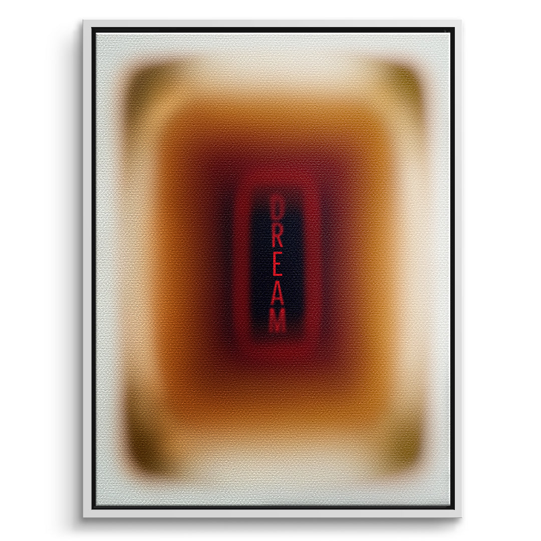 DOTCOMCANVAS Leinwandbild Dream Aura im weißen Premium-Rahmen