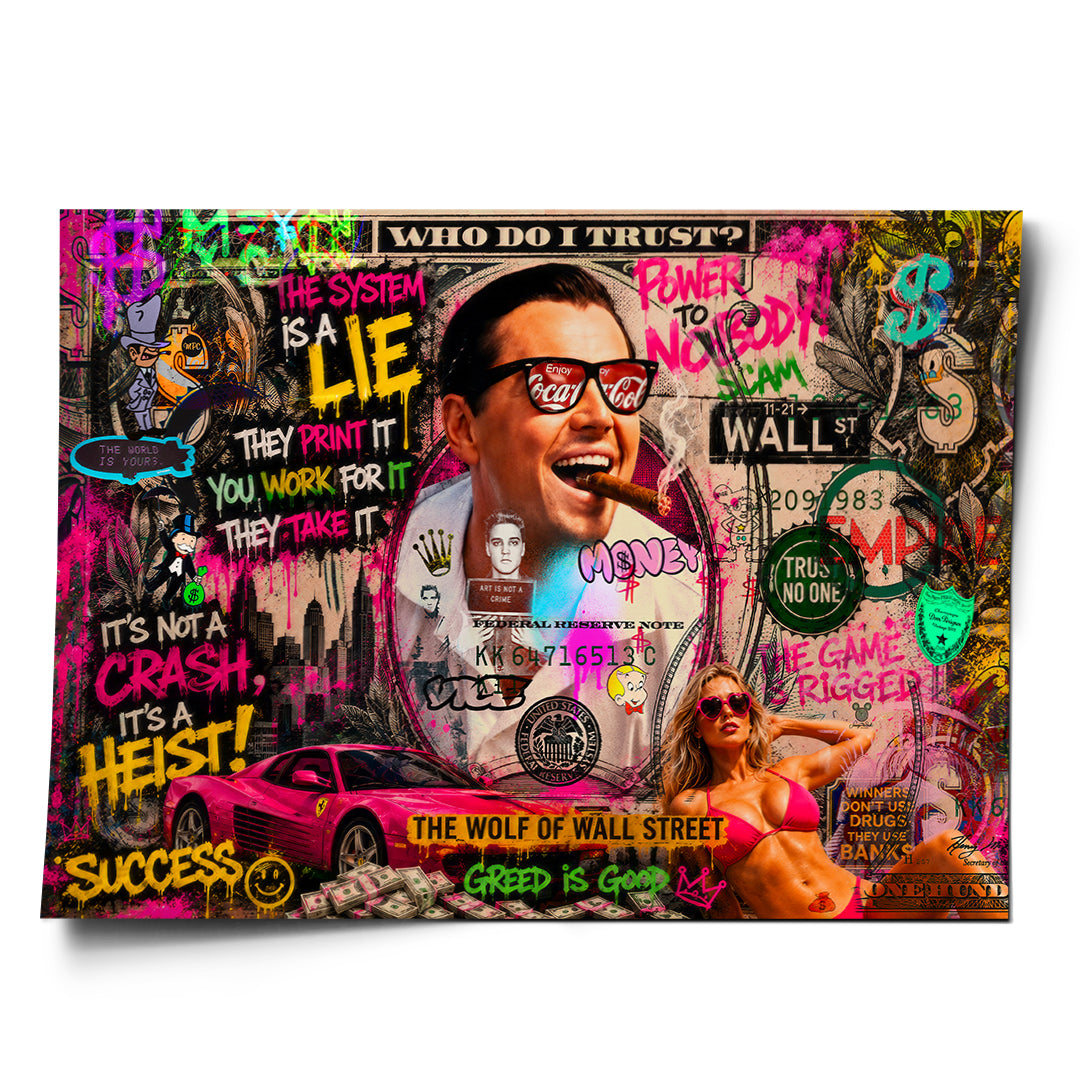 DOTCOMCANVAS Poster Its A Heist
