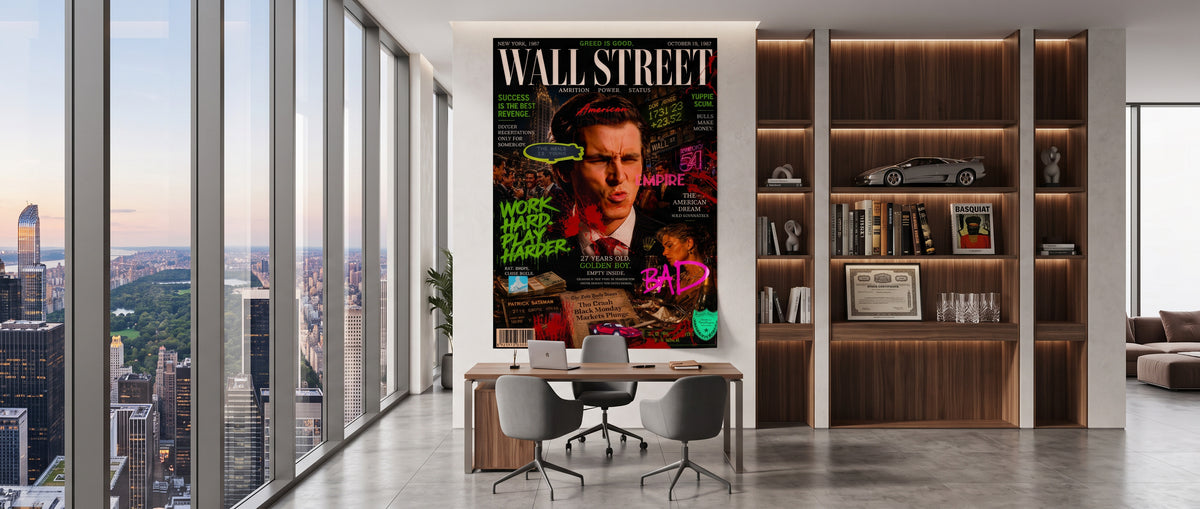 Poster Work Hard Play Harder Banner