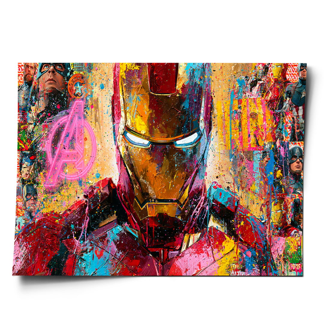 DOTCOMCANVAS Poster Iron Legend