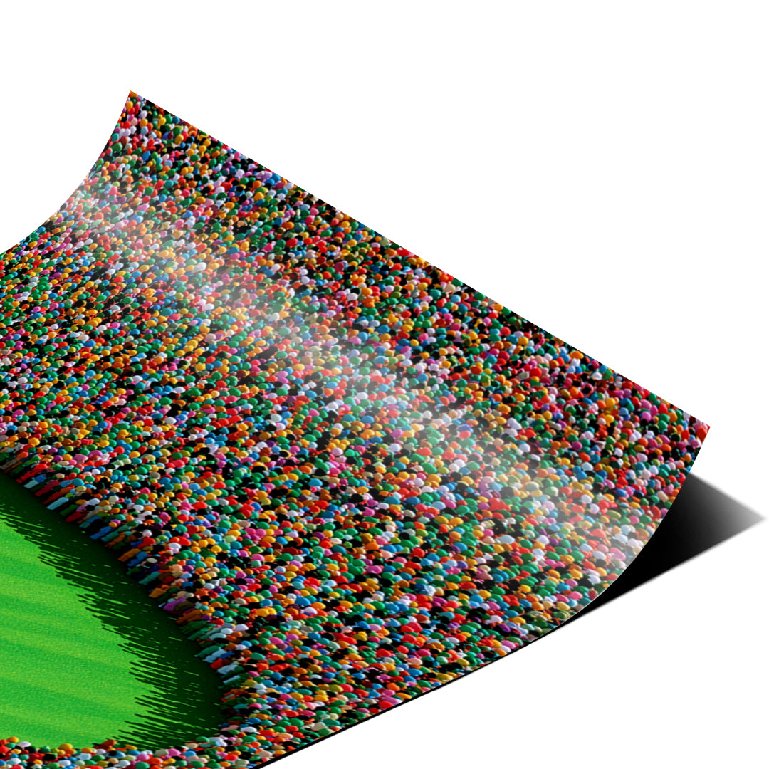 Eckdetail des Posters The Final Putt, Nahaufnahme