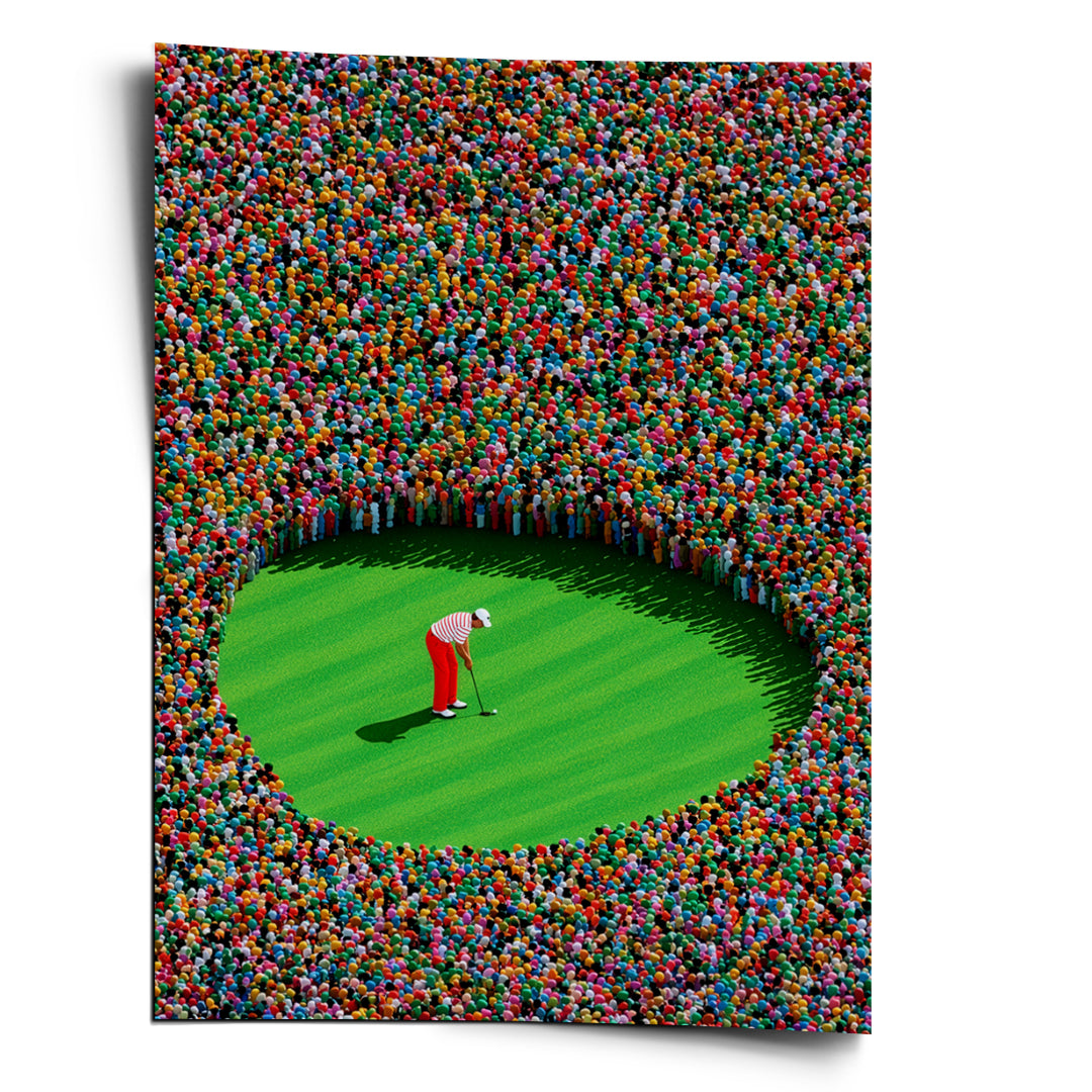 DOTCOMCANVAS Poster The Final Putt