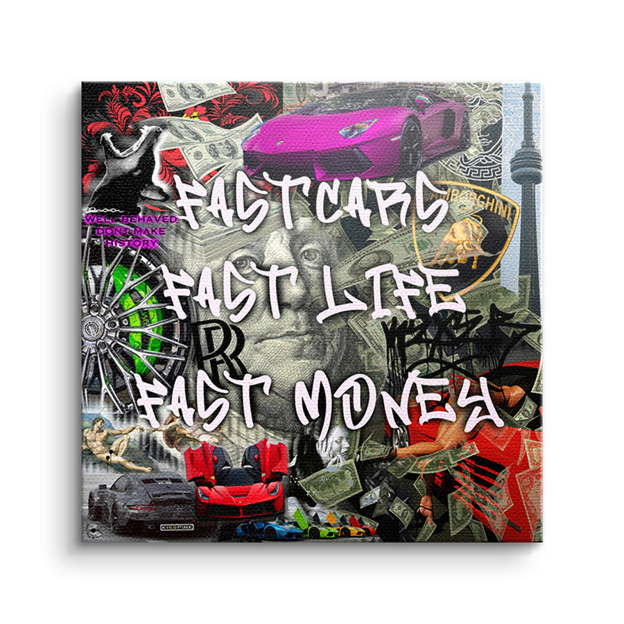 Fast Life - Original Painting – front