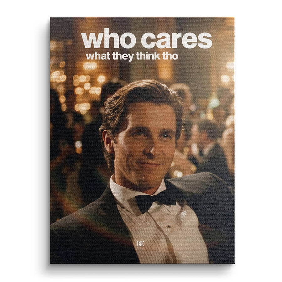 Who Cares What They Think – front