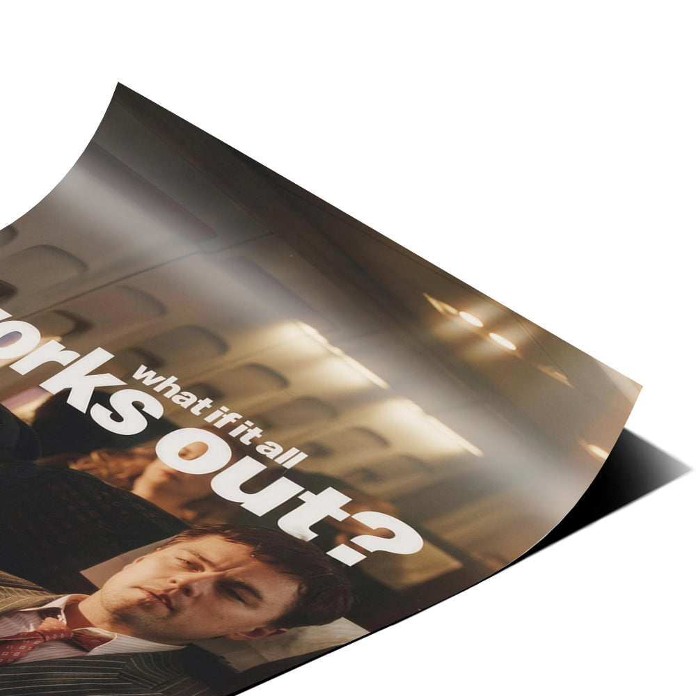 Eckdetail des Posters What If It All Works Out, Nahaufnahme