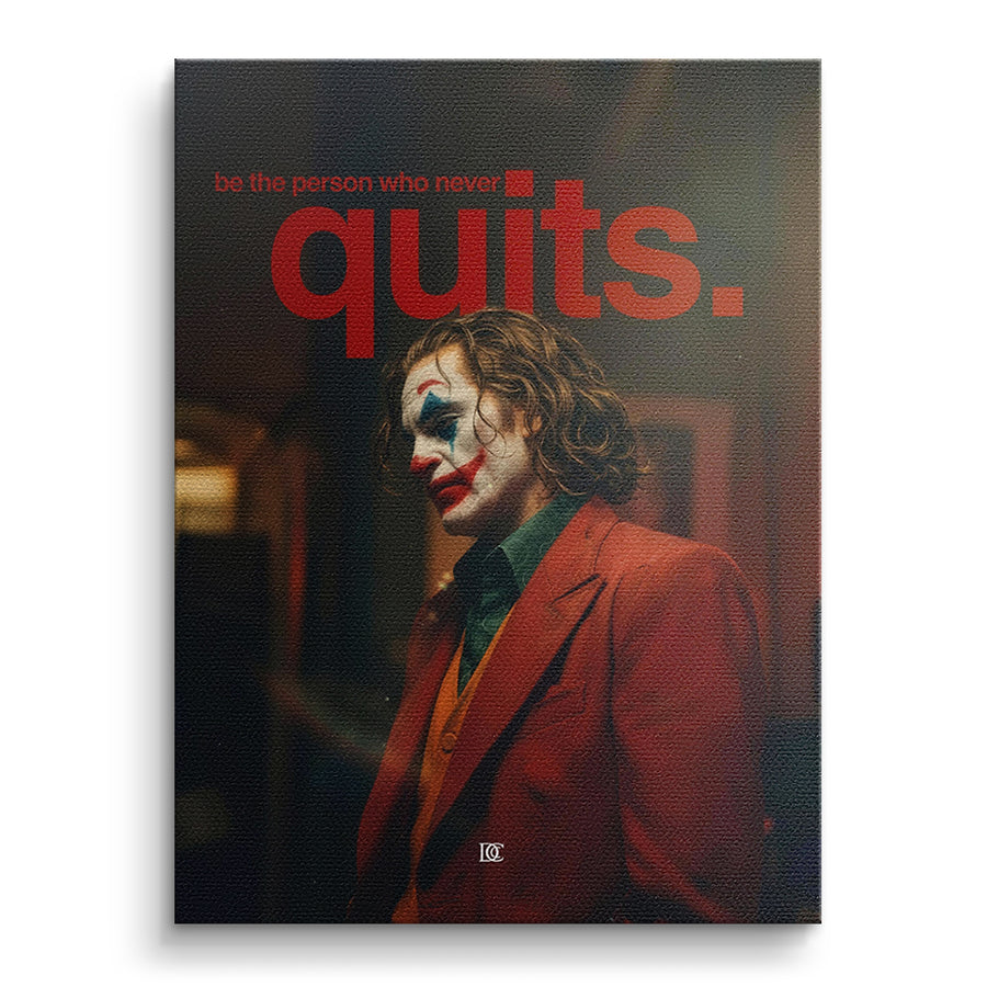 Never Quit – front