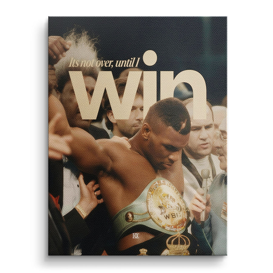 Not Over Until I Win Vintage – front