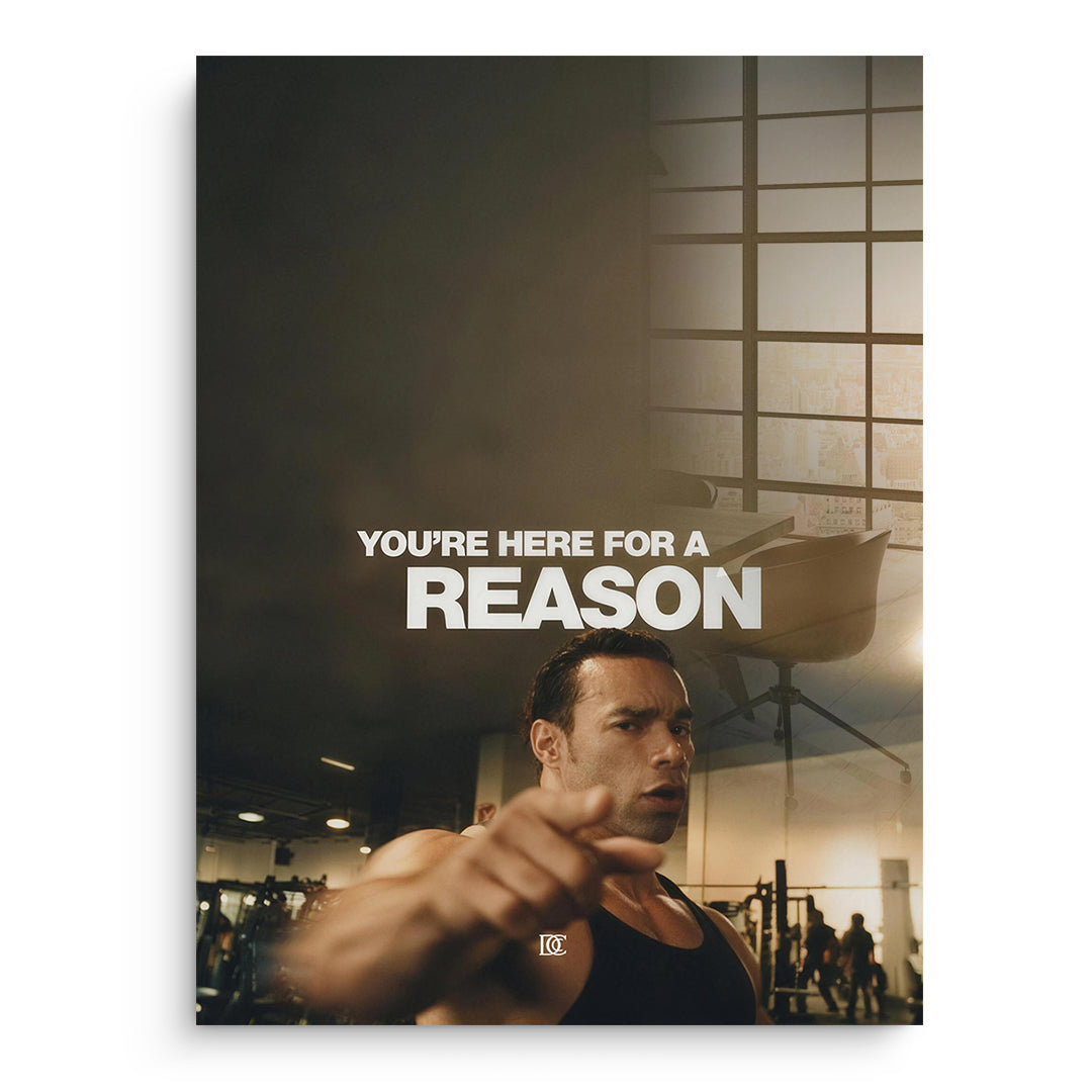 DOTCOMCANVAS Acrylglasbild You're Here For A Reason ohne Rahmen