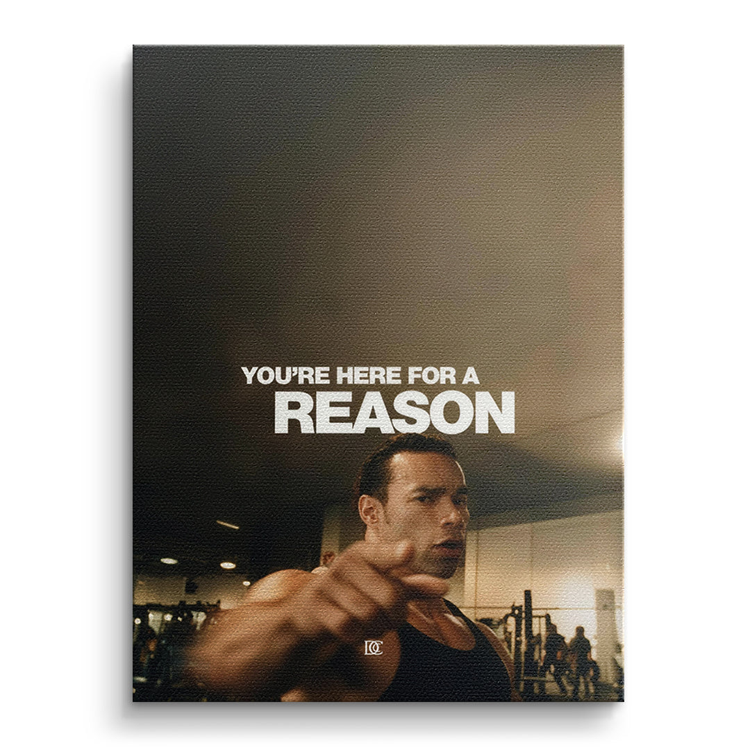 DOTCOMCANVAS Leinwandbild You're Here For A Reason ohne Rahmen