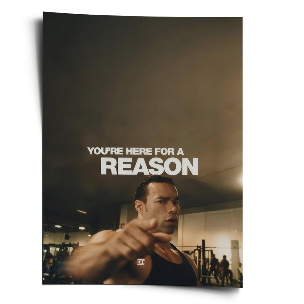 DOTCOMCANVAS Poster You're Here For A Reason