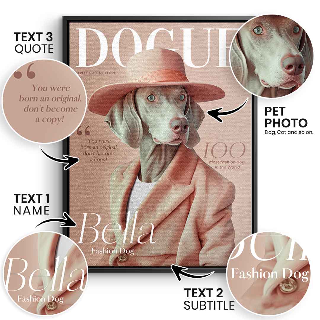 Okładka magazynu - Dogue