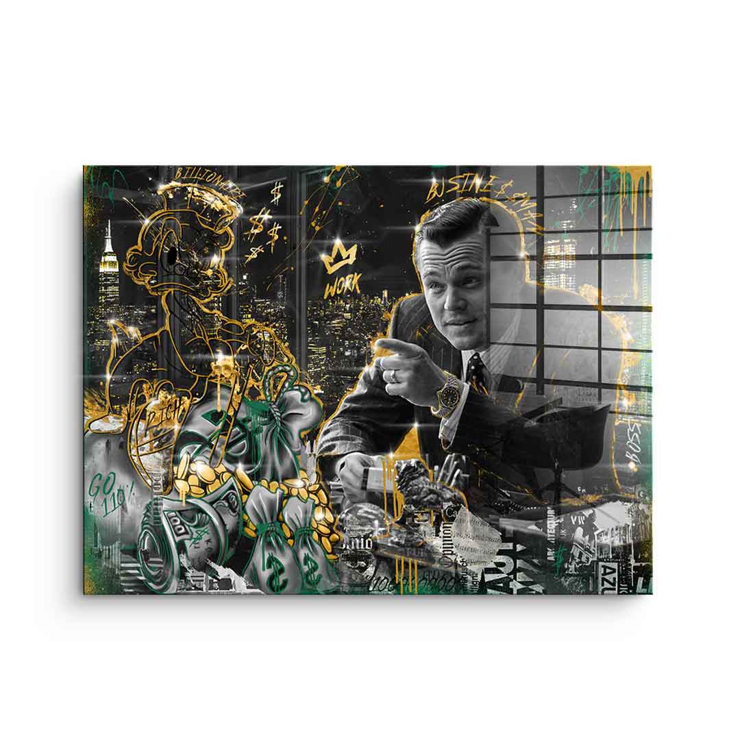 BUSINESS$$ MAN - Gold Leaf