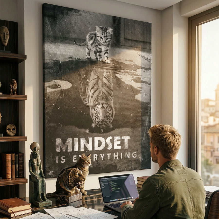 Mindset is everything #Tiger