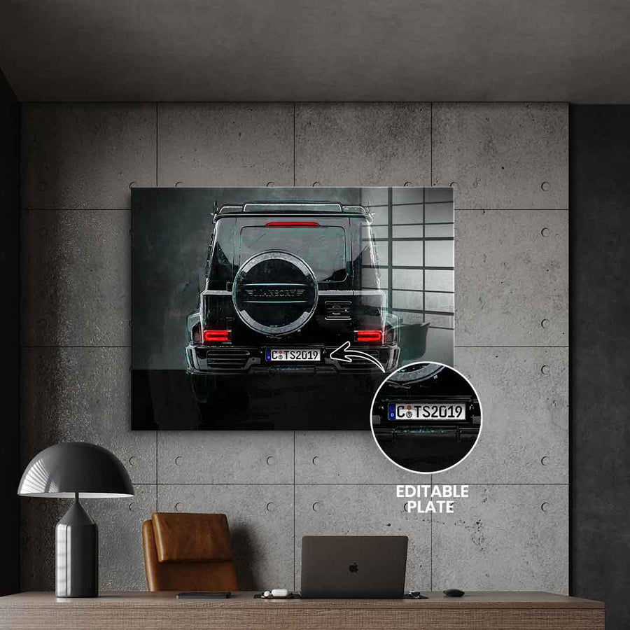 G-Wagon Tył – Szkło akrylowe – Możliwość personalizacji