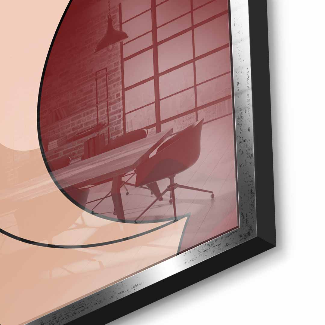 Melting Jessica 2 - Quadrat Edition - Acrylglas