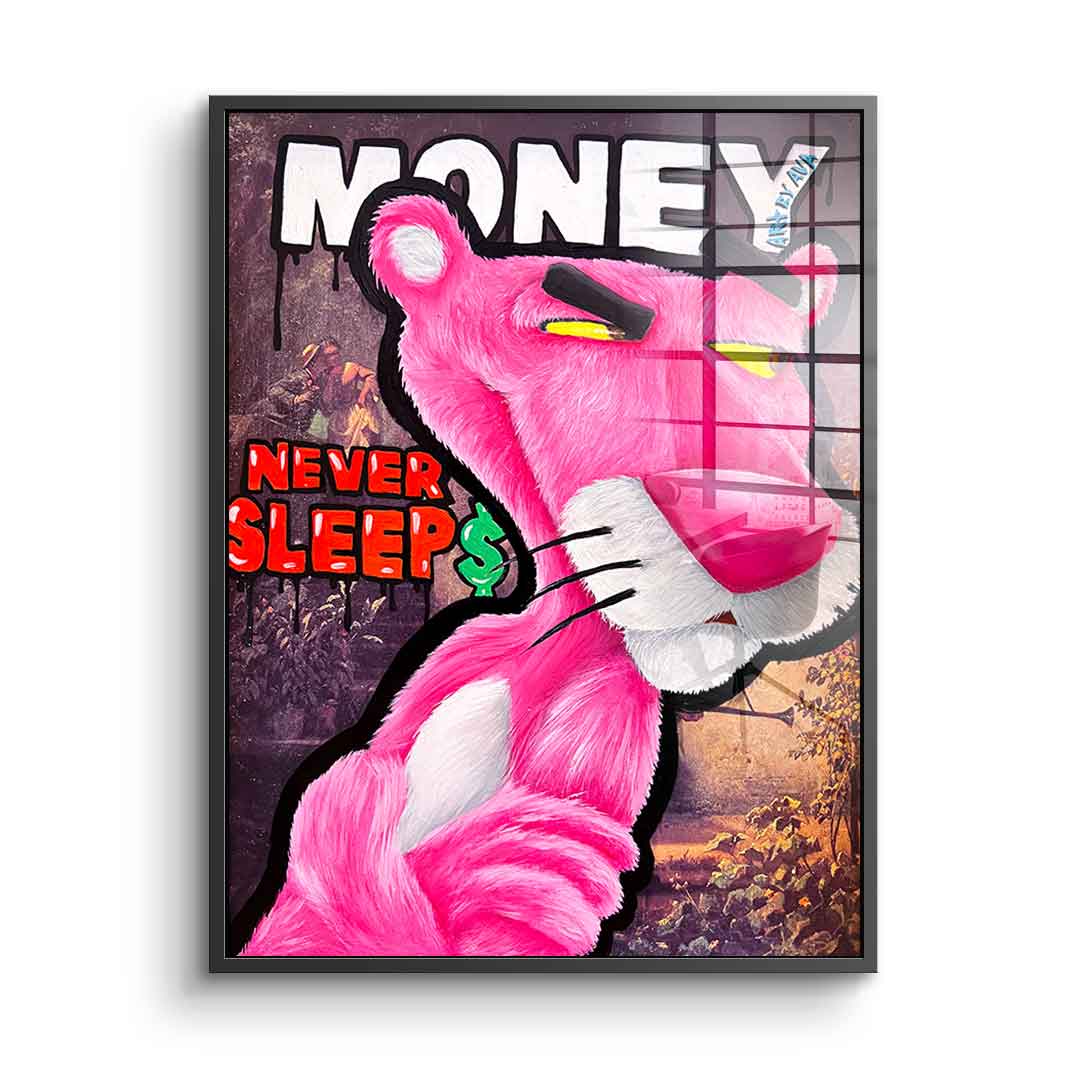 Money Panther - Szkło akrylowe