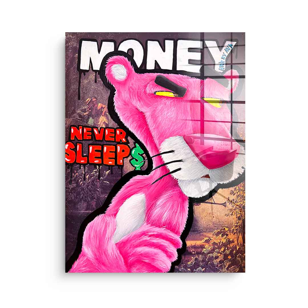 Money Panther - Szkło akrylowe