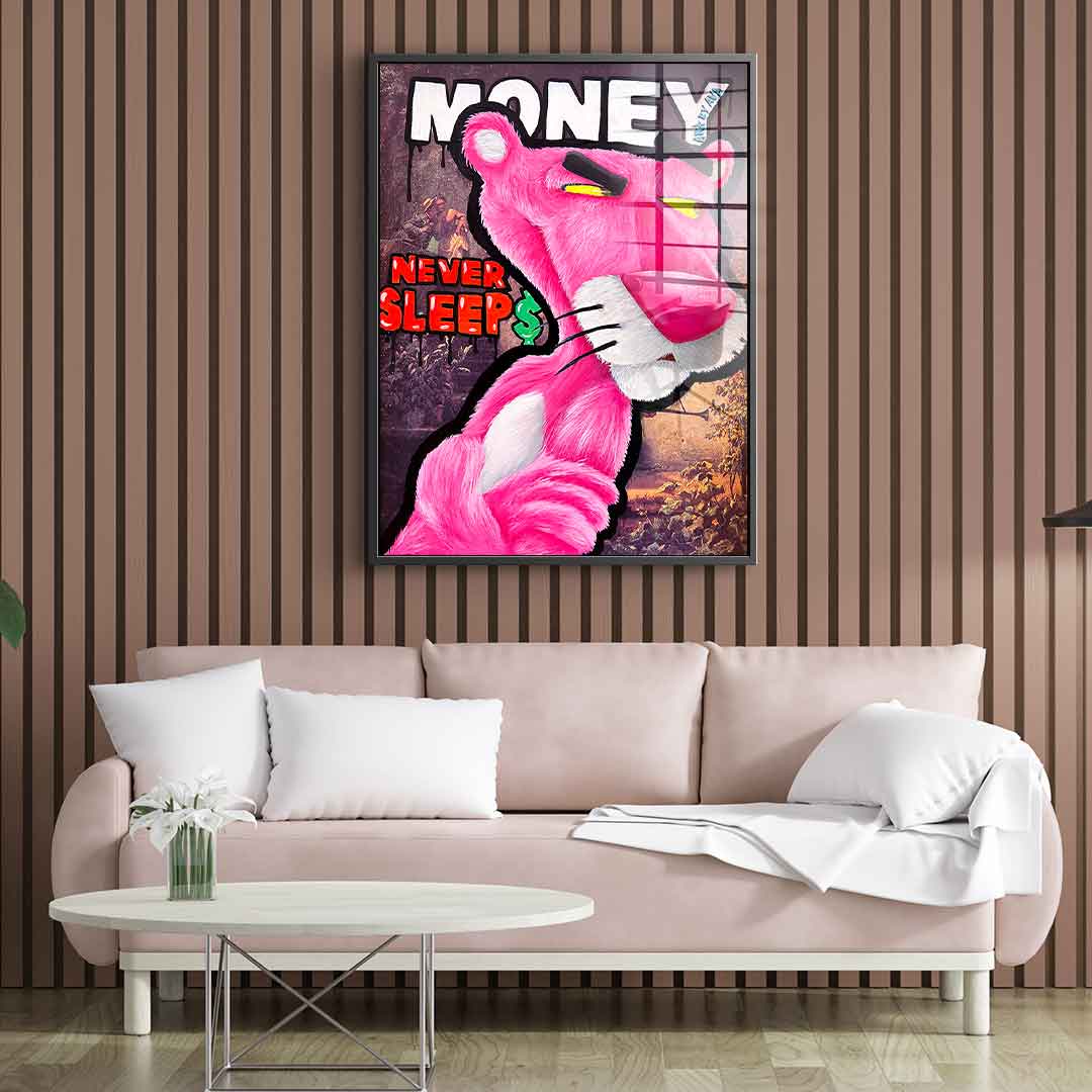Money Panther - Szkło akrylowe