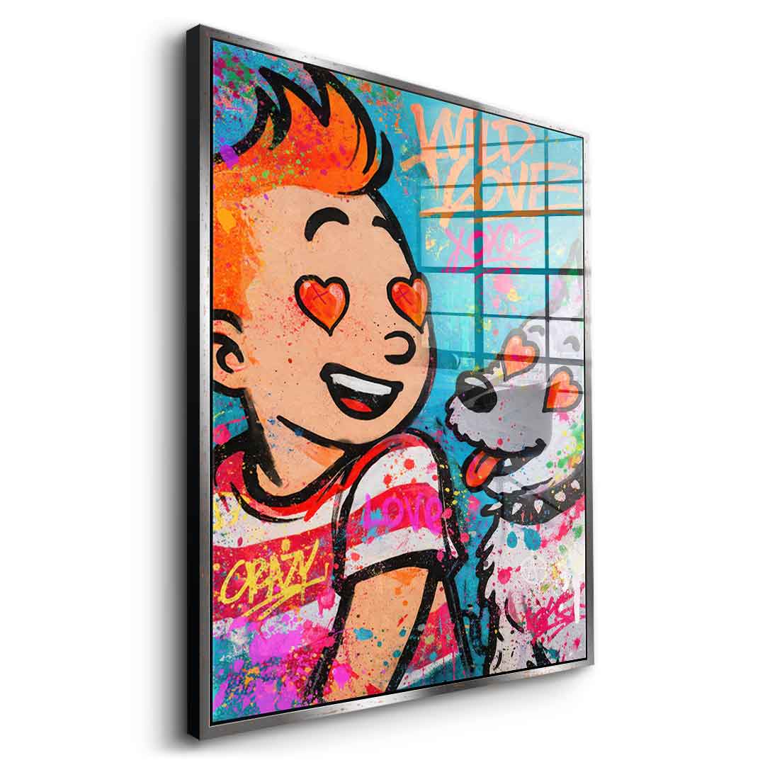 Wild Love - Acrylglas