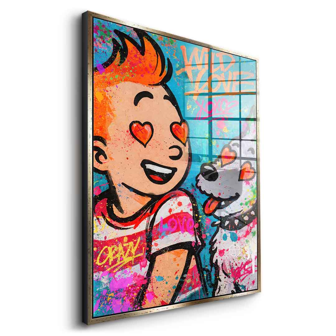 Wild Love - Acrylglas