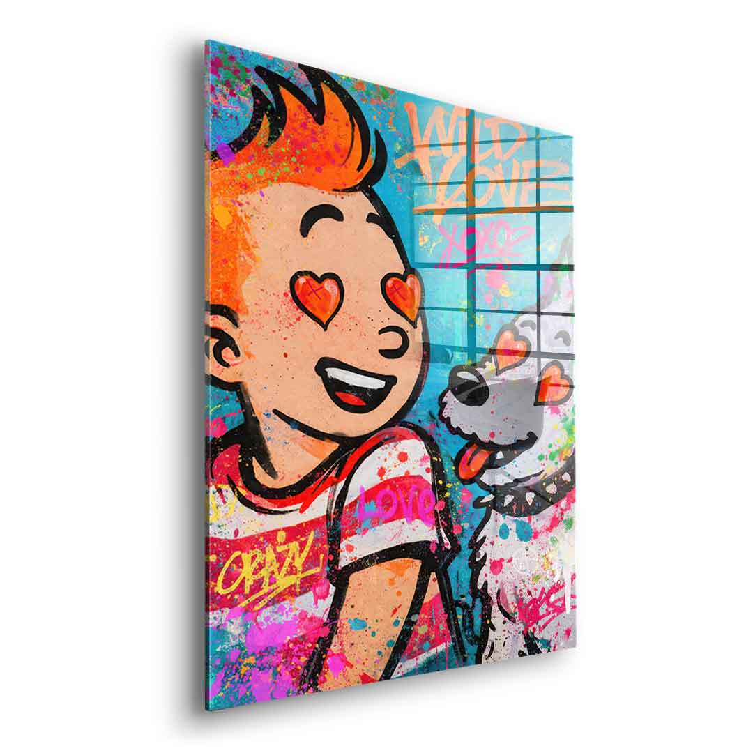 Wild Love - Acrylglas