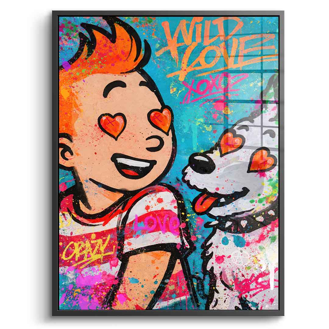 Wild Love - Acrylglas