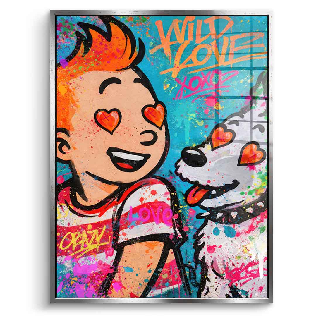 Wild Love - Acrylglas