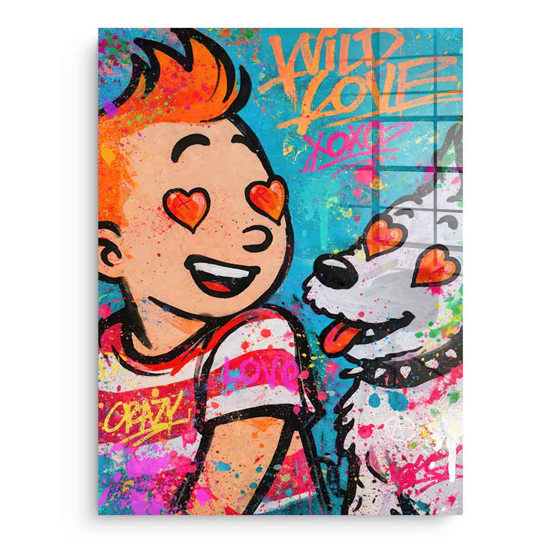 Wild Love - Acrylglas