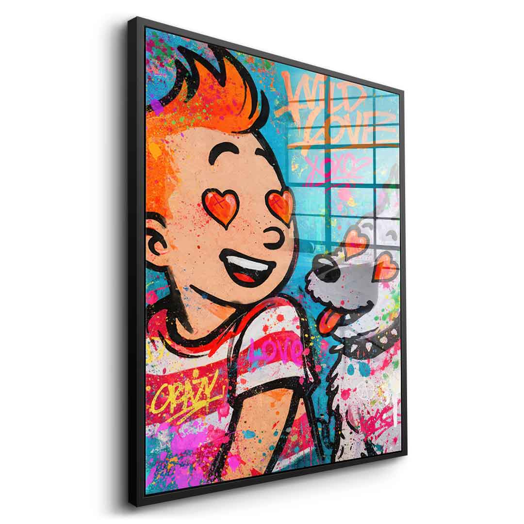 Wild Love - Acrylglas