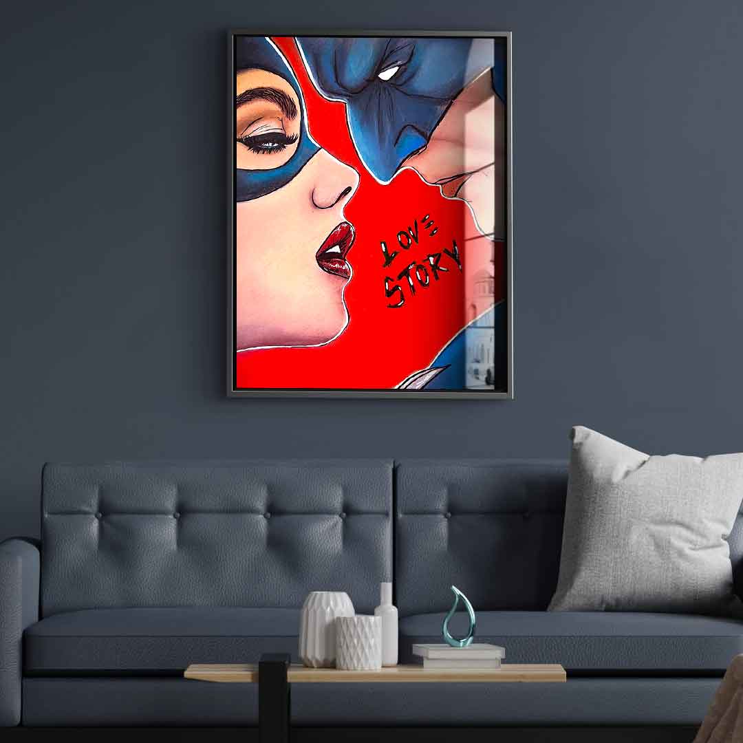 Love Story - Acrylic glass
